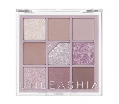 Unleashia Glitterpedia Eye Shadow Palette No.4 All of Lavender Fog 6.2g - Палетка теней 6.2г