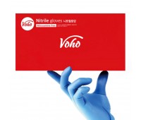 Voho Nitrile Gloves M Smurf Blue 100ea - Нитриловые перчатки 100шт