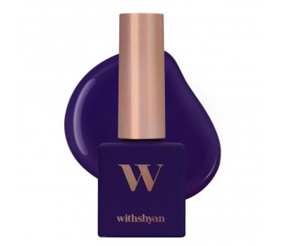 Withshyan Professional Color Gel Nail Polish W02 Modern Purple 10g - Гель-лак 10г