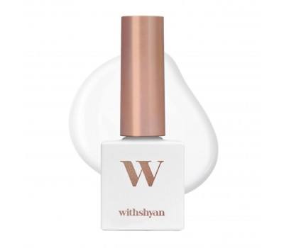 Withshyan Professional Color Gel Nail Polish W07 Snow White 10g