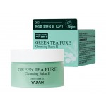 YADAH Green Tea Pure Cleansing Balm 2 25ml - Grüner Tee-reinigender Gesichts-Balsam 25ml YADAH Green Tea Pure Cleansing Balm 2 25ml