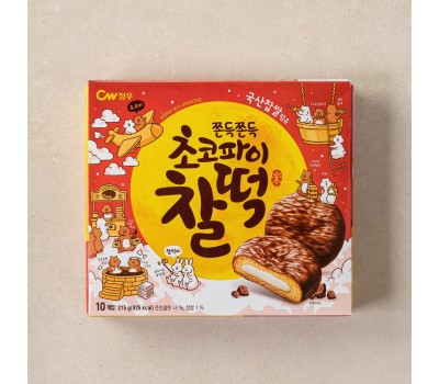Chungwoo Choco Pie Rice Cake 215g