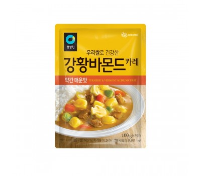 Daesang Chungjeongone Korean Rice Turmeric Vermond Curry Mildly Spicy 100g