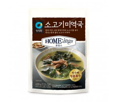 Daesang Chungjeongone Homing's  Beef Seaweed Soup 450g