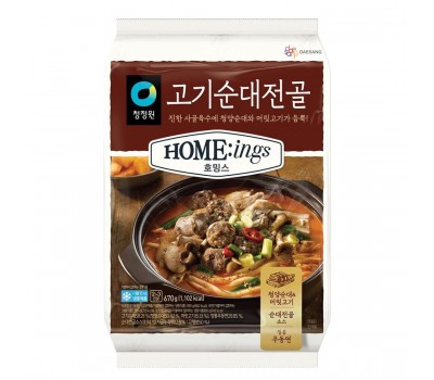 Daesang Chungjeongone Homing's Meat Sundae Bone 670g