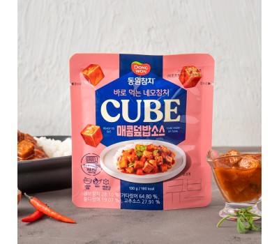 Dongwon Tuna Cube Spicy Rice Bowl Sauce 130g