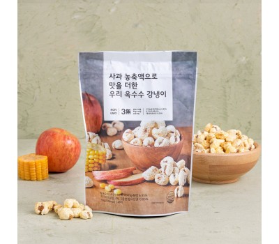 JAJU Korean corned corn flavored with apple concentrate