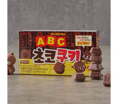 Lotte ABC Choco Cookie 50g
