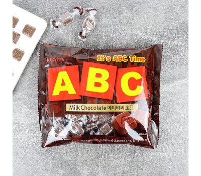 Lotte Confectionery ABC Chocolate 187g