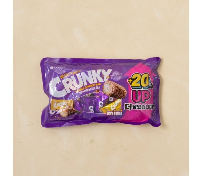 Lotte Crunchy Double Crunch Bar Mini 513g