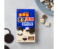 Lotte Lotte ABC Choco Cookie Cookies & Cream 43g