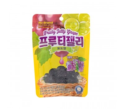 No Brand Fruity Jelly Grapes 64g
