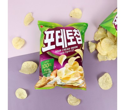 Nongshim Potato Chips Sour Cream Onion 60g