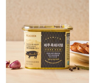 PEACOCK Jeju Black Pork Ham 340g