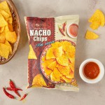 PEACOCK Peacock On The Border Nacho Chips Hot Sauce Flavor 100g