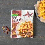 PEACOCK Potato Sticks Spicy Flavor 100g