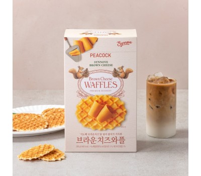PEACOCK Brown Cheese Waffle 288g