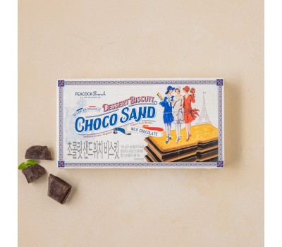 PEACOCK G Chocolate Sandwich Biscuits 135g