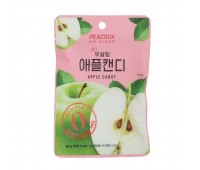 PEACOCK Sugar Free Apple Candy 40g