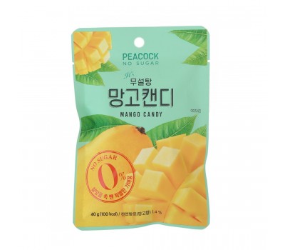 PEACOCK Sugar Free Mango Candy 40g