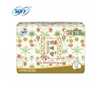 Sofy Women's Sanitary Pads (210mm) 18 ea in 1 - Женские гигиенические прокладки (210 мм) 18 шт в 1