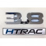 3.8H Trek EQ900 Emblem/Emblem Hyundai Mobis Genuine Parts 86312D2100
