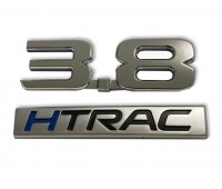 EQ900 3.8 HTRAC genuine emblem (86312D2100)
