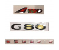 Genesis G80 AWD/Genesis/G80 emblems/emblem Hyundai Mobis pure 86310T1100/86311T1100/86316T1100
