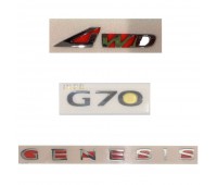 Genesis G70 AWD/Genesis Emblem/G70 Emblem Hyundai Mobis Genuine 86310G9500/86316G9500/86311G9500
