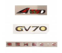 Genesis GV70 AWD/Genesis Emblem/GV70 ​​Emblem Hyundai Mobis Genuine 86310AR000/86316AR000/86311AR000
