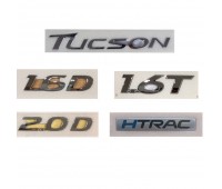 Tucson TL Emblem/Emblem TUCSON/1.6D/1.6T/2.0D/H Trek Hyundai Mobis Genuine Parts 86319D3500/86328D3500/86313D3500/86322D3

