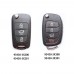 Avante MD Folding Key/Remote Control Key Hyundai Mobis Genuine Parts 954303X200/954303X201/954303X300/954303X301