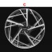 Genesis G90RS4 19-inch wheel/20-inch toothed wheel/diamond cutting wheel/dark hyper silver wheel Hyundai Mobis genuine 52910T4215/52910T4225/52910T4235/52914T4