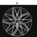 Genesis G90RS4 19-inch wheel/20-inch toothed wheel/diamond cutting wheel/dark hyper silver wheel Hyundai Mobis genuine 52910T4215/52910T4225/52910T4235/52914T4