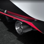 Avante CN7N N Performance Carbon Rear Muffler Tip / Carbon Dual Muffler Hyundai Mobis Genuine IB287AP000
