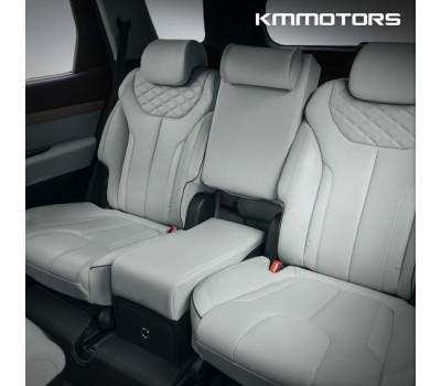 KM Motors Palisade 7-seater 2-row strong storage box & storage arm cushion