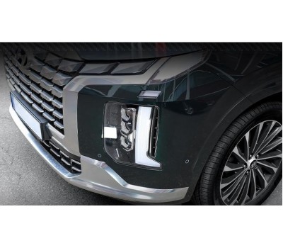 Yutuka The New Palisade Tuning Front Air Hole Garnish Cover Carbon Molding Goods Anti-scratch