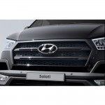 Solati Radiator Grill/Bumberg Grill/Dark Chrome Grill Hyundai Mobis Genuine Parts 8635159050/8635159070/8635159080
