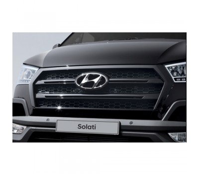 Solati Radiator Grill/Bumberg Grill/Dark Chrome Grill Hyundai Mobis Genuine Parts 8635159050/8635159070/8635159080