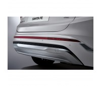 The New Santa Fe TM Calligraphy Bumbus Skid / Calligraphy Rear Skid Hyundai Mobis Genuine 86671S1800

