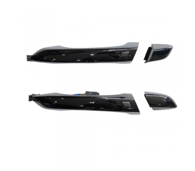 Veloster JS/Veloster N Phantom Black Door scanner devices/external scanner touch [set] Hyundai Mobis pure 82651J3700MZH/82661J3700MZH/82652J3000MZH/8266