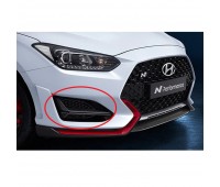 Veloster NN Performance Carbon Fog Light Cover/Fog Cover Hyundai Mobis Genuine Parts