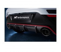 Veloster NN Performance Full Carbon Rear Diffuser/Rear Skirt Hyundai Mobis Pure