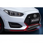 Veloster NN Performance Full Carbon Front Skirt/Front Bumper Garnish Hyundai Mobis Pure