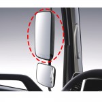 Mega Truck Side Mirror/Rear Mirror/Rear Mirror Top [+Heated Wire] 876607A210/876607A550 Hyundai Mobis Genuine

