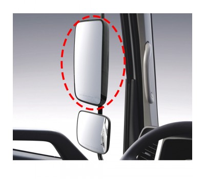 Mega Truck Side Mirror/Rear Mirror/Rear Mirror Top [+Heated Wire] 876607A210/876607A550 Hyundai Mobis Genuine