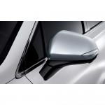 Santa Fe TM Side Mirror Cover/Back Mirror Cover/Rear Mirror Cover Inspiration Glossy Chrome Hyundai Mobis Genuine Parts S1876AP210/S1876AP220
