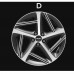 Genesys G80RG3 19 inch wheels/18 inch wheel/electric car wheel Mobis pure 52910T1210/52910T1250/52910T1280/52910T1310/52910