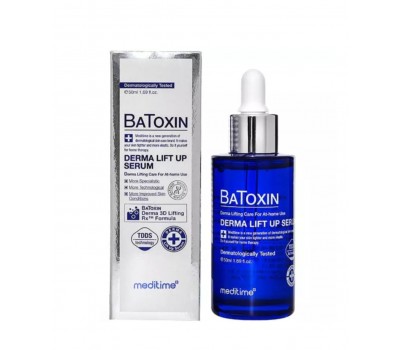 Meditime Bartoxin Derma Lift Up Serum 50ml - Сыворотка для подтяжки лица с эффектом ботокса Meditime Batoxin Derma Lift-Up Serum 50 мл